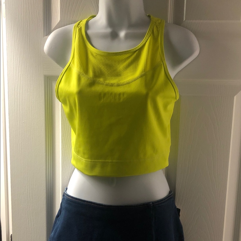 Snipes Yellow Crop Top